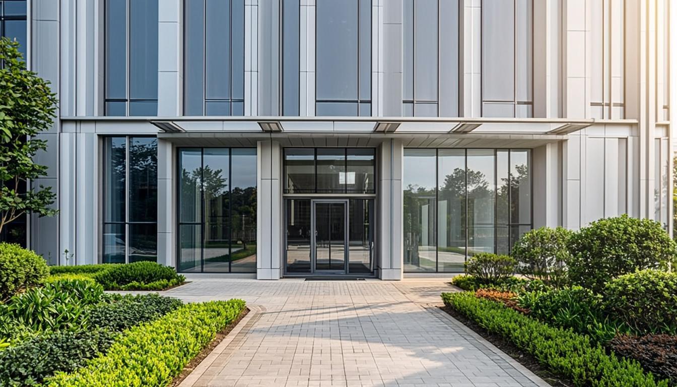 Park Residences — двуслойный стеклянный фасад жилого комплекса с солнцезащитой